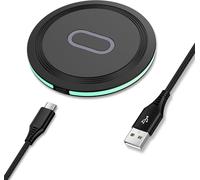 Wireless Charger, 15w Fast Wireless Charger, Wireless Mobile Phone Charger For Samsung Galaxy S24/S23/S22/S21/S20/S10/S9/S8, Google Pixel 8/8 Pro/7/7 Pro/6/6 Pro, Iphone 15/14/13/12/11