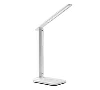 Wireless Charger 2 in 1 LED Table Desk Lamp Multi-Function Reading Light with DC 5V USB Charging Port for Mobile Phone (Color : A)