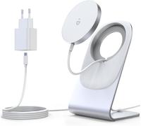 Wireless Charger Compatible With Magsafe For Iphone 13 12 Inductive Charging Dock Magnetic Induction Charger Compatible With Iphone 13/13 Pro/13 Pro Max/12