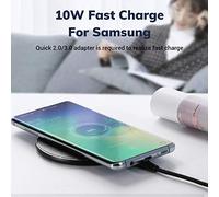 Wireless Charger Fast Charging 10w Wireless Charger Induction Wireless Charger For Iphone 12 Mini/12 Pro Max/11 Pro/Xs/Xs Max/Xr/X/8/8 Plus,Samsung Galaxy S21/S20/S10/S9/S9+/S8