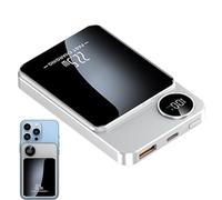 Wireless Charger Pad - Portable Fast Charging Block - 20000 mAh - Chargeur sans fil magnétique - Pour téléphones portables et portables