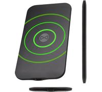Wireless Charger Wdc-115 15w High Quality Black Qi Technology Fast Charging 8mm Thick Slim And Stylish For Iphone, Samsung, Motorola, Xiaomi, Lg