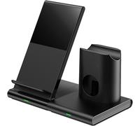 Wireless Charging, 3 In 1 Foldable Induction Charger Compatible With I Ph.One 14/13/12/11pro/Pro Max/Xs/X