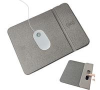Wireless Charging Pads, Pad with Built-in Charger, Multi-Functional Game Accessories for Cell Phones, Desktop PC, Laptop, Keyboard, Travel, Road Trips, Work Setup, 11.81x8.66 inches