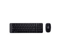 LOGITECH Pack Clavier AZERTY + Souris Sans fil MK220