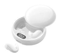 Wireless Earbuds, Invisible Sleep Earphones, Noise-Block Rechargeable Ear Buds, Led Display Earplug, Men, Women, Call, Music, Study, Gym, Camping, Travel, Office, Night Use, Compact Audio Device