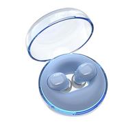 Wireless Earbuds, Noise Cancelling Comfort Ear Phones, Lightweight Audio Devices with Secure Fit, Immersive Sound Accessories for Running Sleeping Offices Cycling Commuting, White and Blue Color