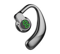 Wireless Earbuds | Wirelesss Headphones with Earhooks | Noise Canceling, 50H Stereo LED Display Ear Buds | Waterproof Earphones for Running, Gym, Workout