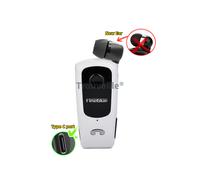Wireless Earphone Bluetooth Heaphones in Lotus with Wire Clip Headset Handsfree Retractable Earphones 2024 Upgrade