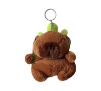 Wireless Earphone Charging Case Cover - Wireless Charging Case Dust Cover Plush Capybara, Precise Fit All-Round Psrotection Entertainment Solution for Travel, School and Others