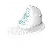 Wireless Ergonomic Mouse Delux M618xsd Bt+2.4g Rgb (white)