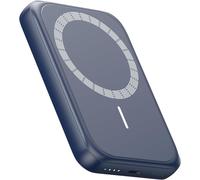 Wireless External Battery \ Magnetic Power Bank 20 W Quick Charge \ 10000 Mah Induction Portable Charger \ Pd Qc 3.0 External Battery With Usb-C Input/Output For Iphone (Blue)