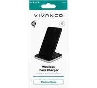 Wireless Fast Charger, Stand Alu, Chargeur à induction QI, 10W (61340)