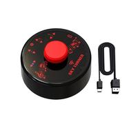 Wireless Foot Pedal Page Turner - Rechargeable Controller | Abs Material with 7x5cm Size, Lightweight 33g Build, Hands Free App Control for Tablets, Phones, Keyboards, Teleprompters Music