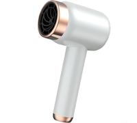 Wireless Hair Dryer Portable USB Rechargeable Travel(EU Standard White)