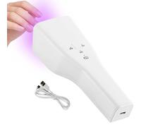 Wireless Handheld Mini UV LED Nail Dryer | Rechargeable | Portable Liner Curing Light | Auto Sensor Fast Drying Lamp | Perfect For Home DIY, Professional Salon & Travel