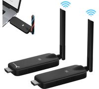 WIRELESS HDMI TRANSMITTER RECEIVER FULL HD 60Hz 50M TRAGABLE WIFI STREAMING HDMI DONGLE WINDOWS iOS REAGLE