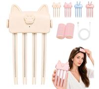Wireless Heated Volumizing Root Lift Clip, Electric Volumizing Hair Clips for Bangs Styling, Root Lifter Comb with 2 Heat Settings, Fine Flat Hair Styling, Quick Volume Touch-Ups (C-1PC)
