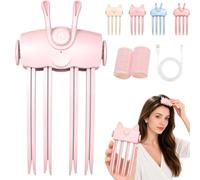 Wireless Heated Volumizing Root Lift Clip, Electric Volumizing Hair Clips for Bangs Styling, Root Lifter Comb with 2 Heat Settings, Fine Flat Hair Styling, Quick Volume Touch-Ups (A-1PC)