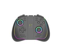 Wireless Joy-Pad Game Controller for /OLED/Lite with Programmable RGB Lights 6-Axis Gyro Turbo & Vibration