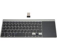 Wireless Keyboard,2 in 1 2.4G Wireless Keyboard with Touchpad and USB Receiver,Wireless Keyboards for Laptops,Computers,TV Boxes