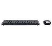 ACER Chrome Combo Set AAK970 - Ensemble clavier et souris sans fil - 2.4 GHz - Français - Noir et argent