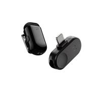 Wireless Lapel Microphone with Noise Cancellation App Setting for Audio Video Recording for Interface