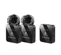 Wireless Lavalier Microphone Puluz 2 Tx 1 Rx