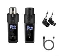 Wireless Mic System XLR 2.4G Transmitter Receiver Wireless Mic(1 for Dynamic)
