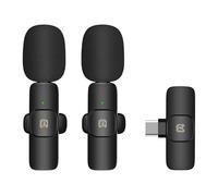 Wireless Microphone Puluz Pu3151b Lavalier Type C