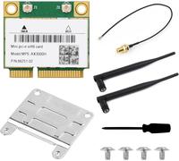 Wireless Minipcie Ax200 Nic, Compatible With Linux, Windows 10/11, Gigabit Dual-Band Wi-Fi 6, 802.11ax Standard, Bluetooth 5.2