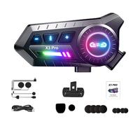 Wireless Motorcycle Helmet Headphones - Double-Speaker Headset, Communication Device | Cycling and Sports Headphones for Commuting Travel Motorcycle Dirtbike Snowmobile Outdoor Adventure Rid