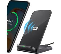 Wireless Phone Charger For Android And Apple, Qi 15w Fast Charging Stand For Iphone 16 Pro Max 15 14 13 12 Plus 11 Samsung Galaxy S Z Note Pixel And More (1)