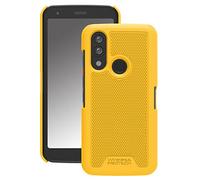 Wireless ProTech Coque compatible avec les téléphones CAT S62 et CAT S62 Pro, coque rigide de protection avec revêtement doux au toucher (jaune)