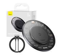 Wireless Qi Inductive Charger Baseus Simple 2, 15w With Usb-C To Usb-
