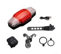 Wireless Remote Bike Tail Light LED Turn Signal | Wireless remote, one-touch turn signals, left right indicators, enhanced safety, easy operation