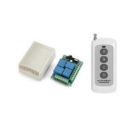Wireless Remote Control Switch with 4 Channel 433Mhz Garage Remote Control