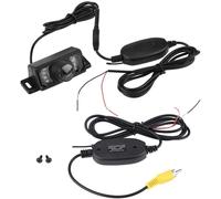 Wireless Reversing Camera,7pcs Ir Led Night Version Car Wireless Backup Camera + Rca Video Transmitter And Receiver