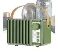 Wireless Speaker | 5W Rechargeable Retro Support Card Radio | Wireless | Wireless Speaker | 5W Rechargeable Retro Support Card Radio | Wireless Speaker FM Radio | for Beach Party Patio Backyard Camp