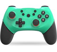 Wireless Switch Controller-Switch/Switch Lite/OLED Switch with Wake Function,Bluetooth,6 Axis,Turbo Function,Dual Shock,Dual Vibration,LED Indicators-Blue