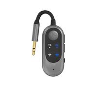 Wireless Transmitter, Vehicle Adapter, 1.81 inches Radio Connector, Clear Sound, Support Calling, Automotive Accessory, Hands Free, Interior Upgrade for Daily Commute, Outdoor