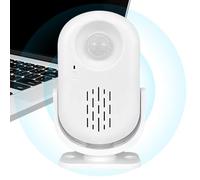 Wireless Visitor Ringer - Smart infraredd Detector, Digital Sound Reminder Unit, Compact Monitoring Device | Practical Safety Solution for Shop Office Front Gate Area