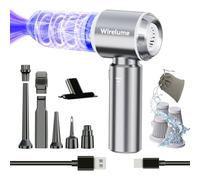 Wirelume aspirateur à Main sans Fil pour Voiture Puissant Aspiration cyclonique de 25 000 Pa Moteur sans balais Portable Rechargeable léger pour Poils d'animaux véhicule Maison
