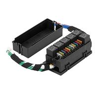 Wiring Harness 11 Way Relay Socket 6 Way 5 Pins 40A 12V Relay Holder Box and 11 Way Blade Fuse Holder for Automotive and Marine