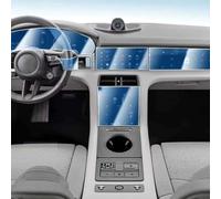 WIRMVGHP Film Protecteur intérieur en TPU pour Panneau de Navigation de boîte de Vitesses, Compatible avec Taycan 2020-2024 ; Autocollant de Protection d'écran Automobile Anti-Rayures