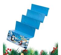 wiroouia Cartes porte-billets de Noël, boîte de rangement à 10 emplacements | Enveloppes d'argent de Noël pour argent liquide - pour voisins, enfants, adultes, amis, enseignants, étudiants, pères