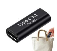 wiroouia Coupleur Type-C Femelle à Femelle | Prolongateur Charge Rapide Haute Vitesse,Accessoires Téléphone pour Bureau Maison Voyage