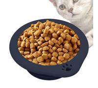 wiroouia Gamelle d'eau Portable pour Les Chiens - 300ml Récipient d'alimentation Pliable avec | Gamelle en Silicone pour Animaux | pour Extérieur Randonnée Sac À Dos Plage Maison Animal De Compagnie