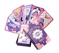 wiroouia Jeu de Tarot | 78 Cartes Oracle d'Intuition Spirituelle,Cartes de Divination pour Méditation Sentiments Quotidien Famille Hommes Femmes Jeux de Société