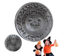 wiroouia Pièce Halloween,Pièce de Jeu Trick Or Treat pour | Jeu en À Motif Citrouille pour Chasse Au Trésor Fête Scolaire